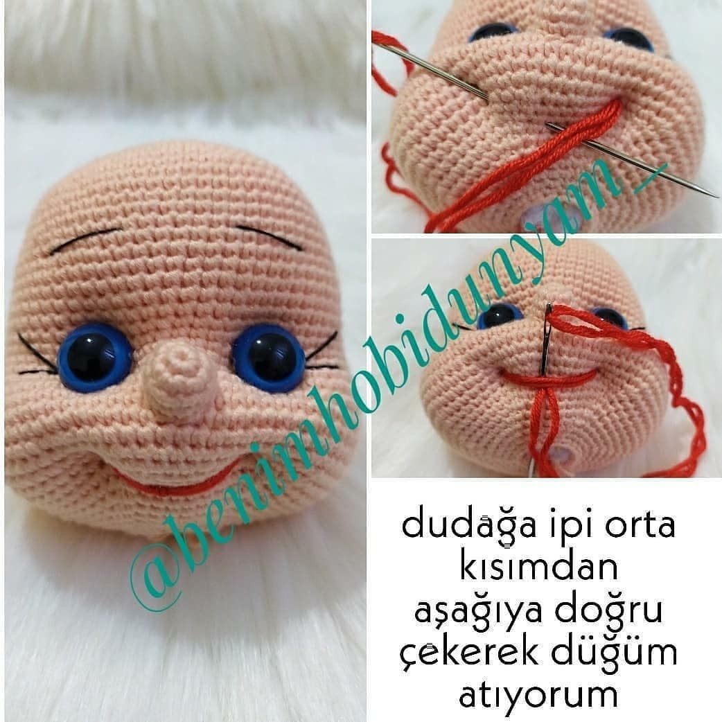 Ücretsiz Şeker Kız Amigurumi Patikleri:
