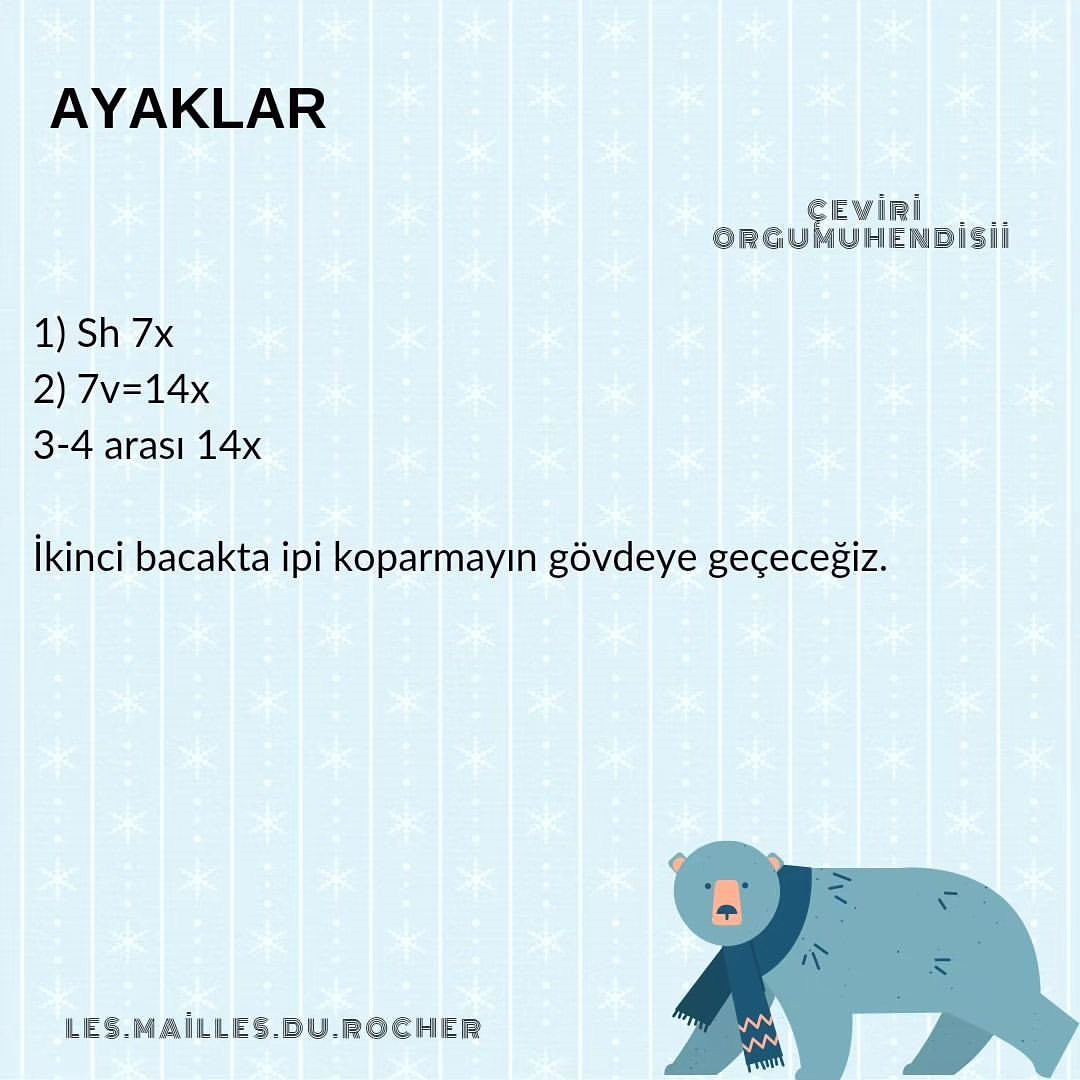 Ücretsiz Sevimli Ayıcık Amigurumi Tarifi Örmesi çok kolay hemencik bitecek bir tarif çevirisi bırakıyorum. Yapacak olanlara şimdiden kolay gelsin.❣️