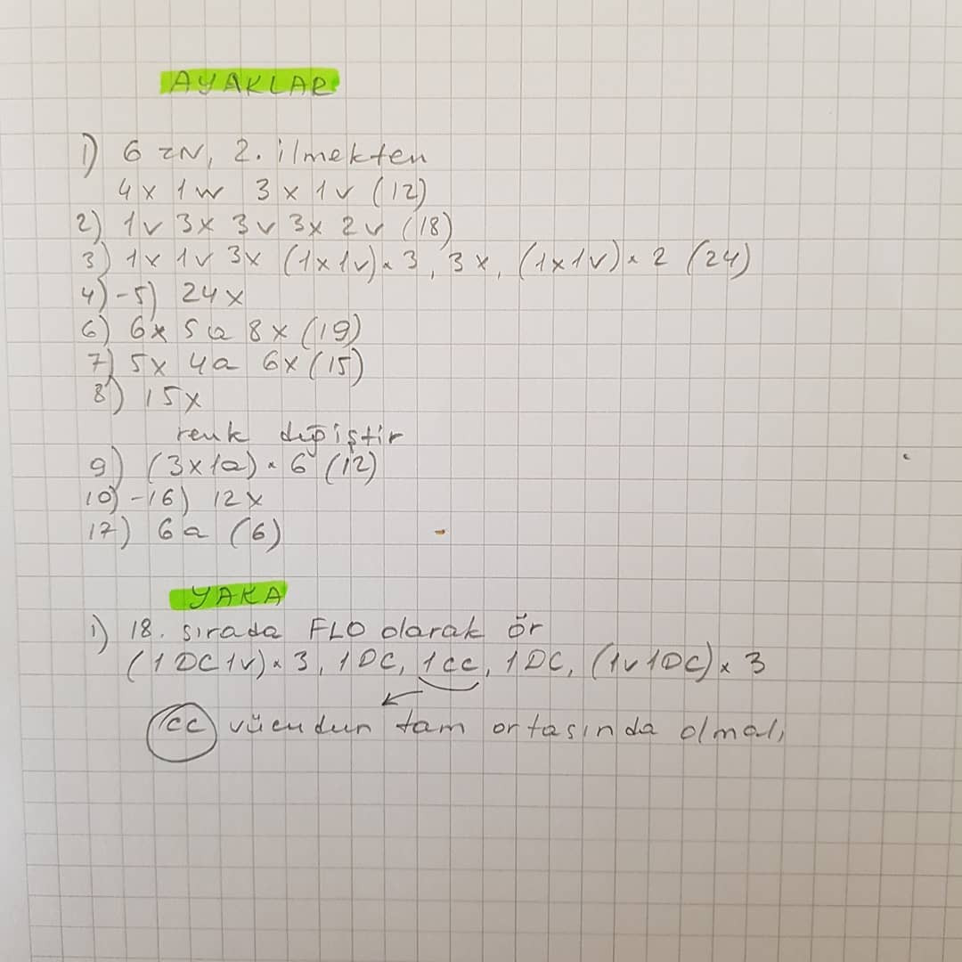 Ücretsiz Sevimli Ayıcık Tığ İşi Şeması