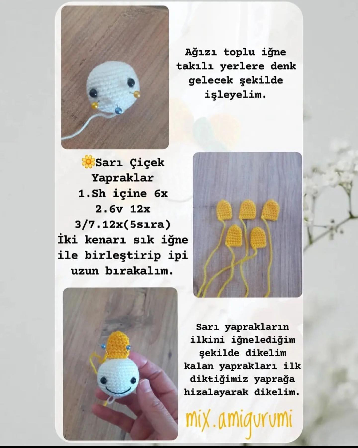 Ücretsiz Sevimli Çiçek Taç Şeması