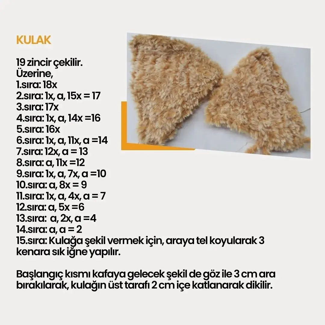 Ücretsiz Sevimli Fil Oyuncak Tığ İşi Tarifi