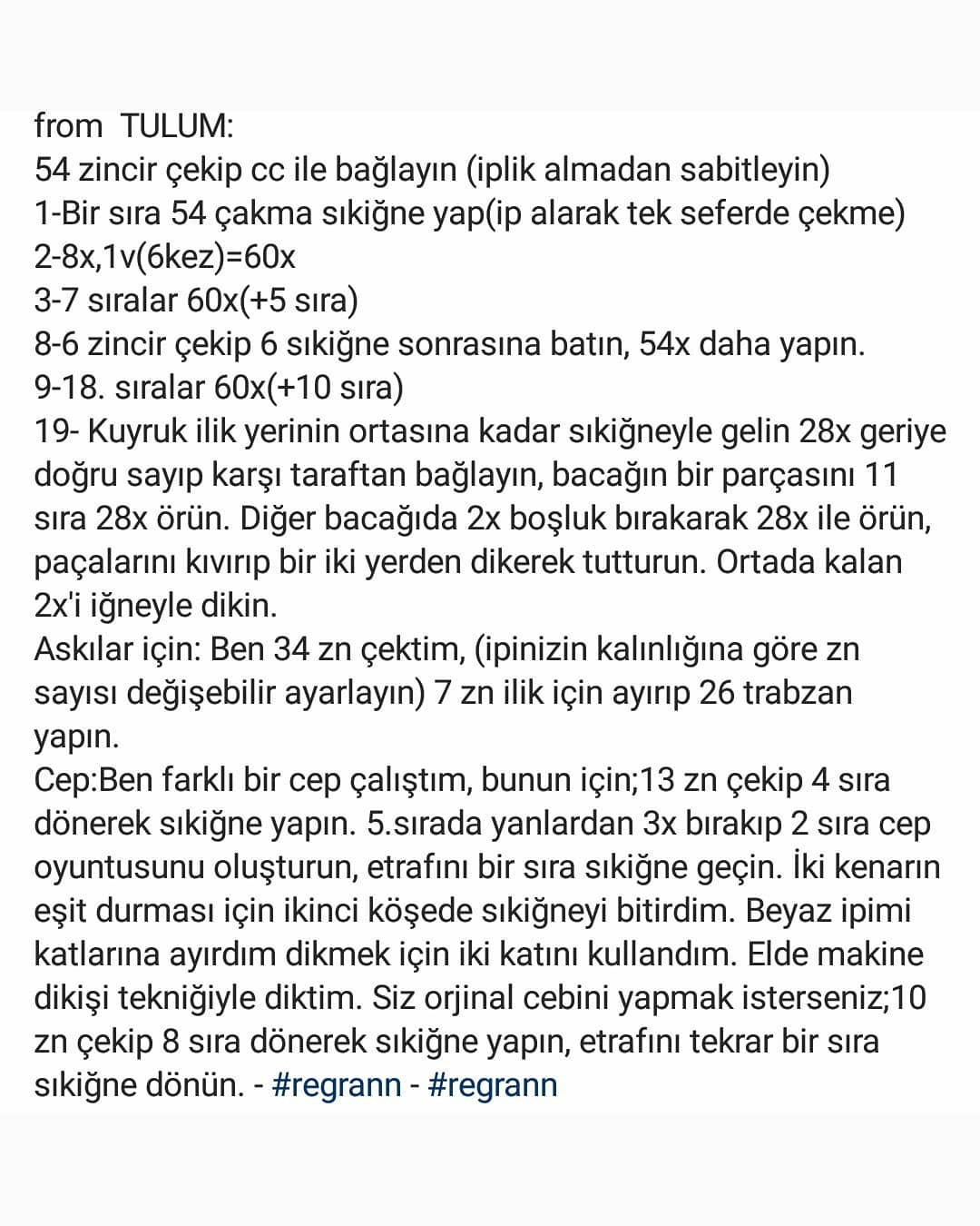 Ücretsiz Sevimli Kedi Amigurumi Tığ İşi Tarifi