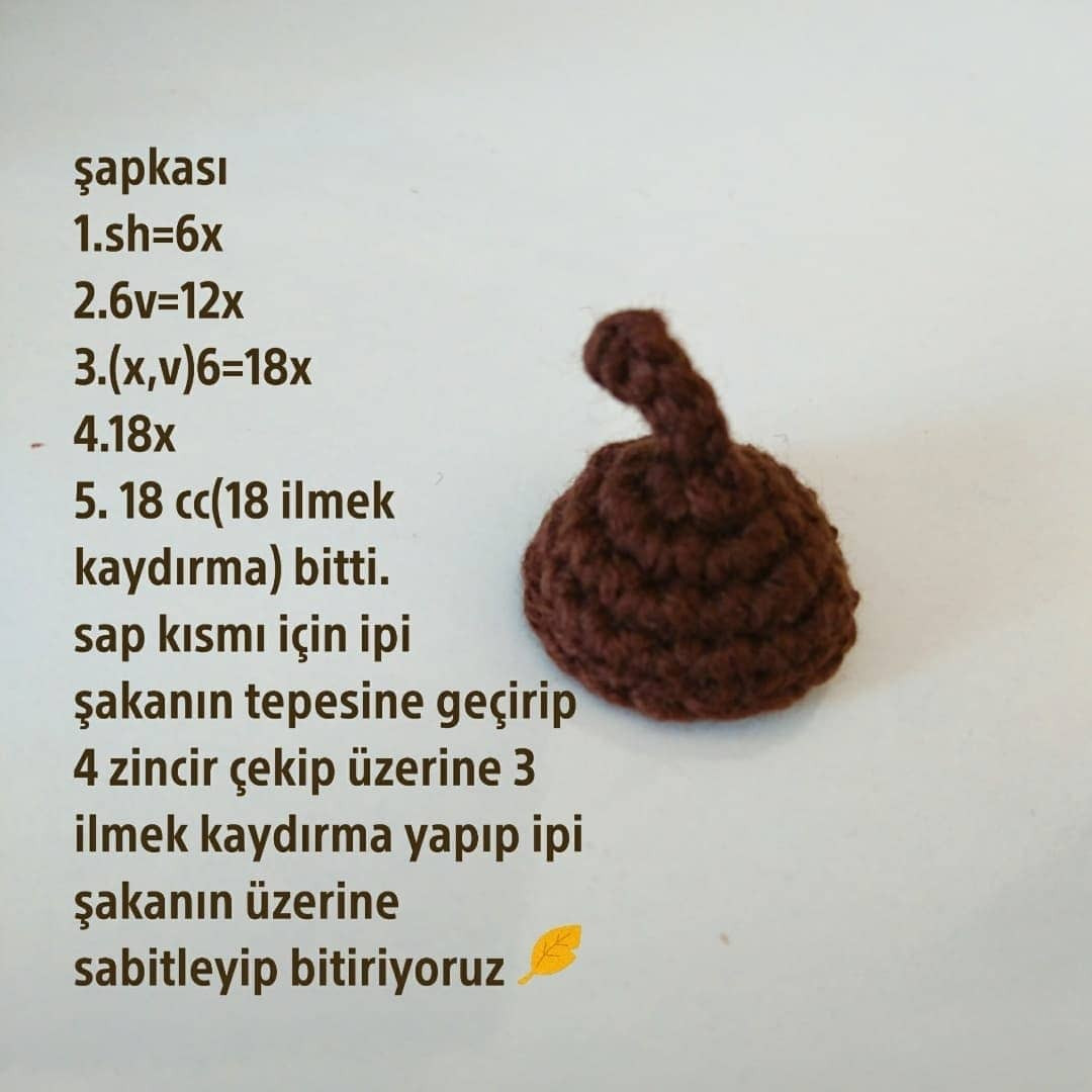 Ücretsiz Sevimli Palamut Tığ işi Tarifi