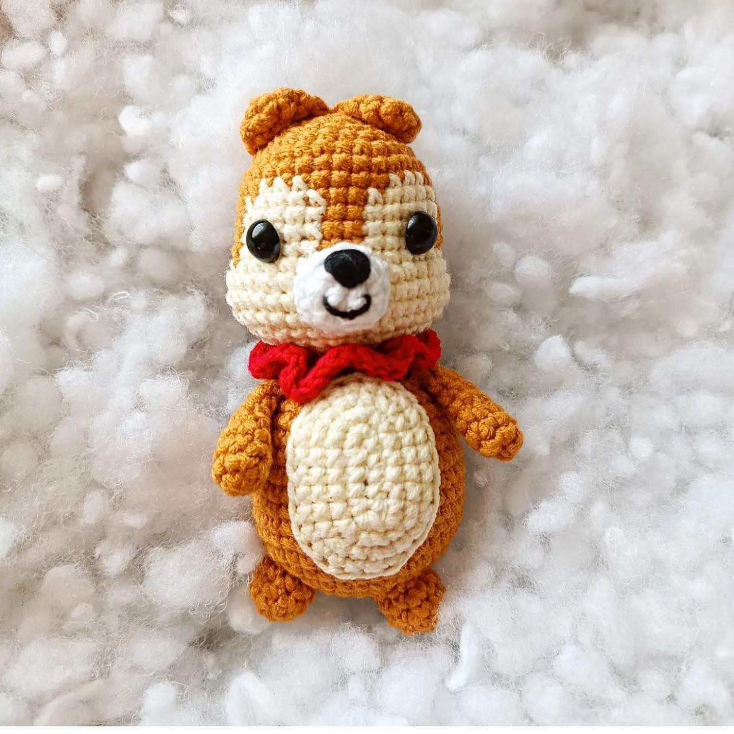 Ücretsiz Sevimli Sincap Amigurumi Örgü Tarifi