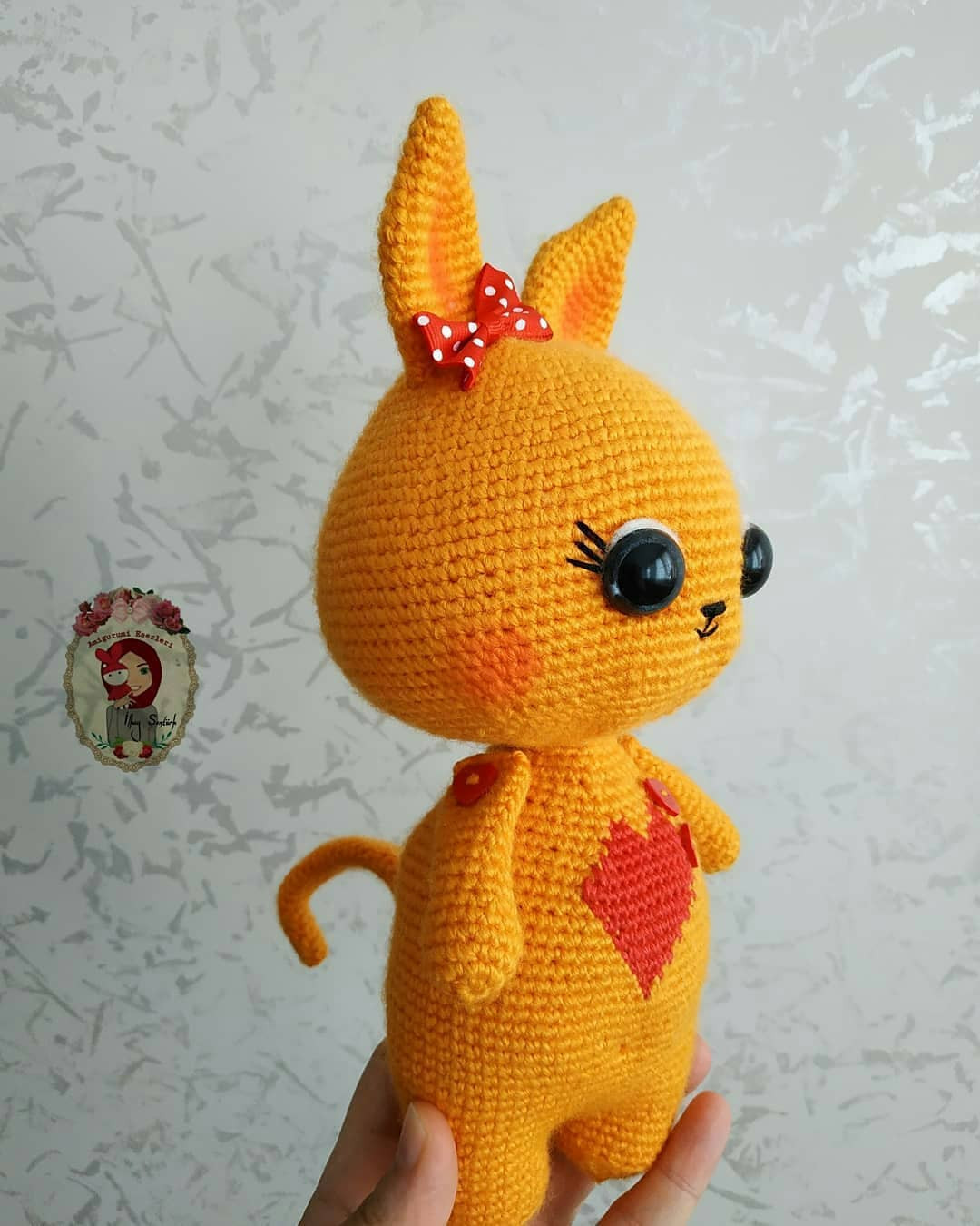 Ücretsiz Sevimli Tavşan Amigurumi Şeması