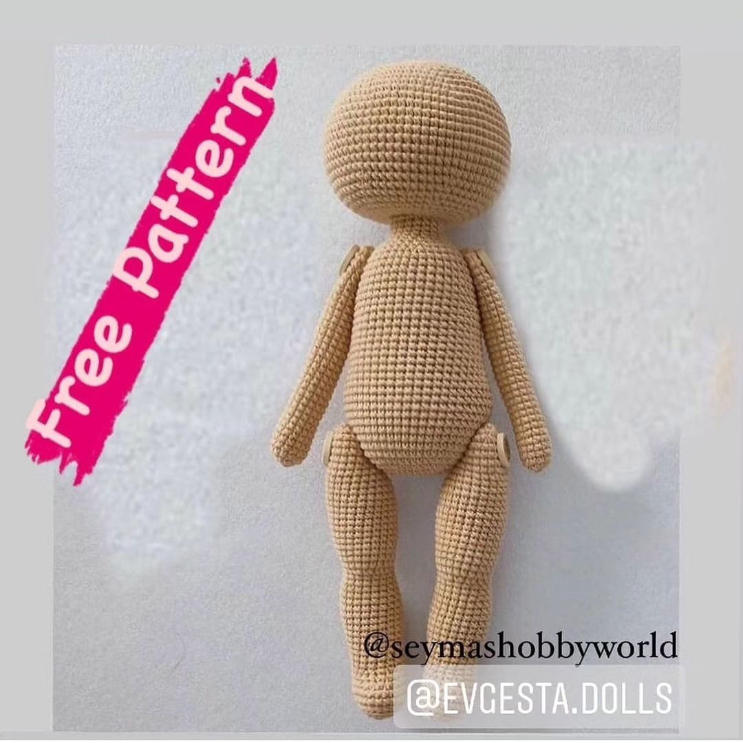 Ücretsiz Tığ İşi Bebek Şeması