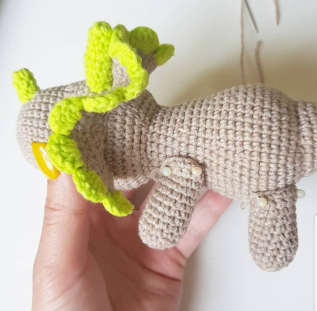 Ücretsiz Triaseron Amigurumi Şeması