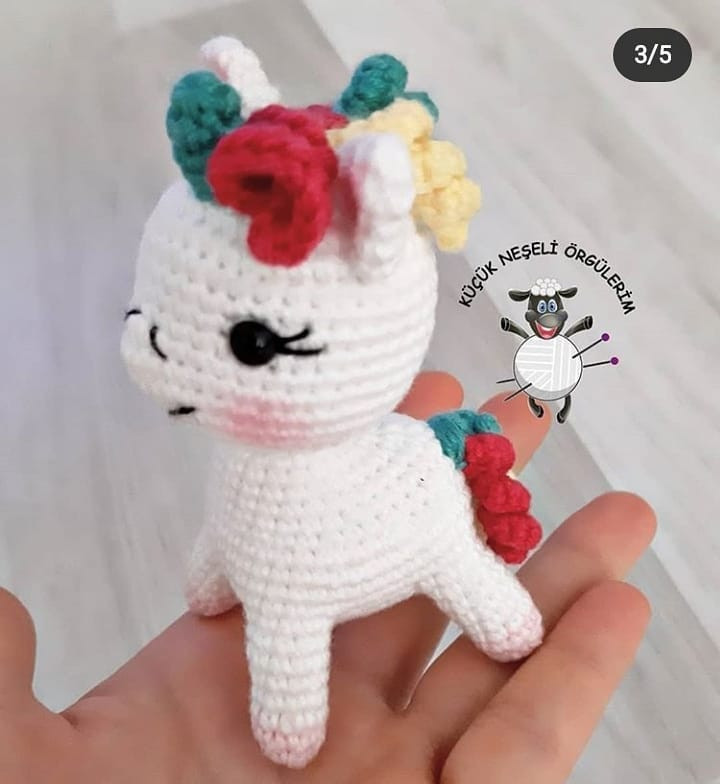 Ücretsiz Unicorn Amigurumi Yapımı