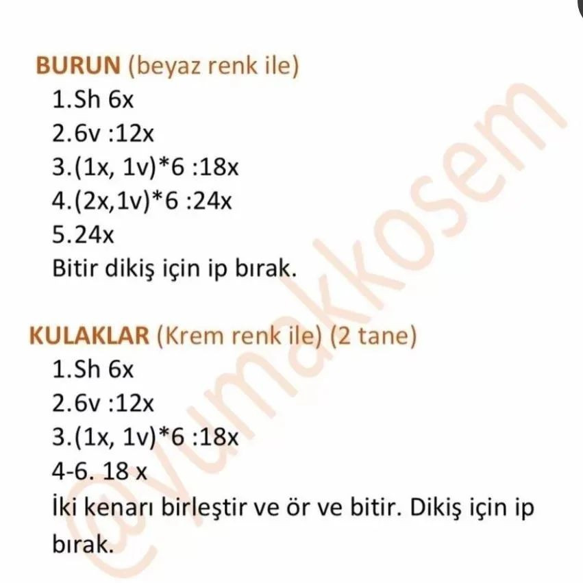 Ücretsiz Uyuyan Ayıcık Tığ işi Şeması