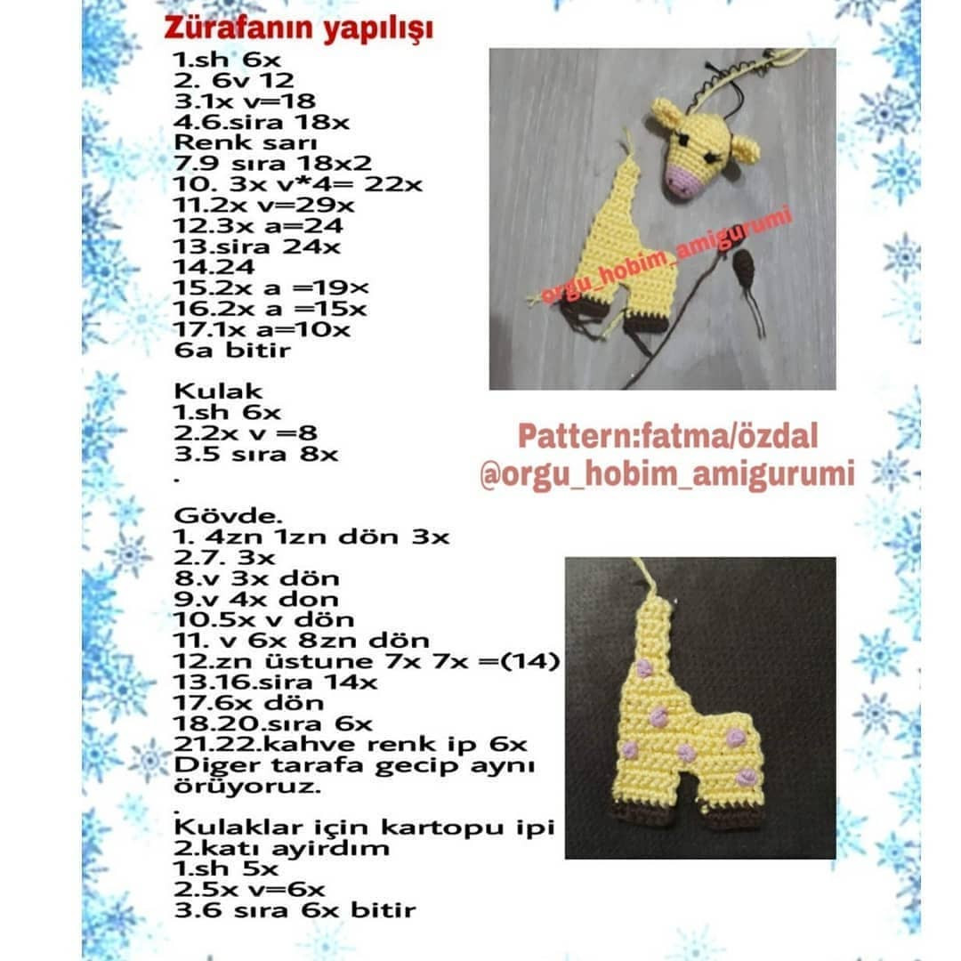 Ücretsiz Zürafa Kalemlik Yapımı