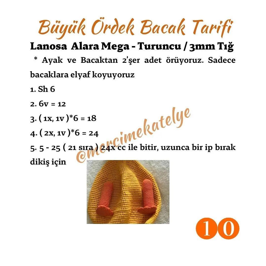Uykucu Ördek Ailesi: Tığ İşi Örnekleri