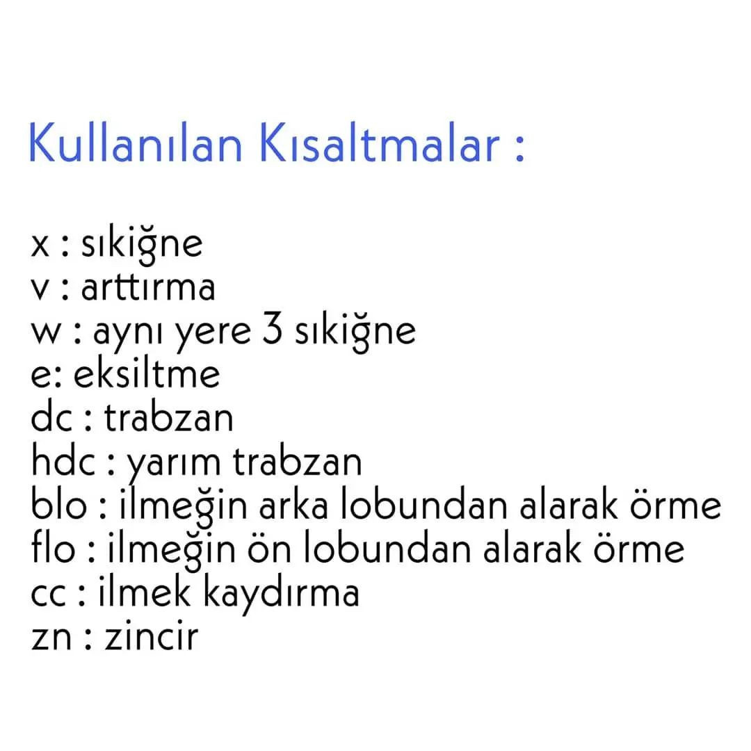 Uyuyan Güzel Bebek Örgü Şeması