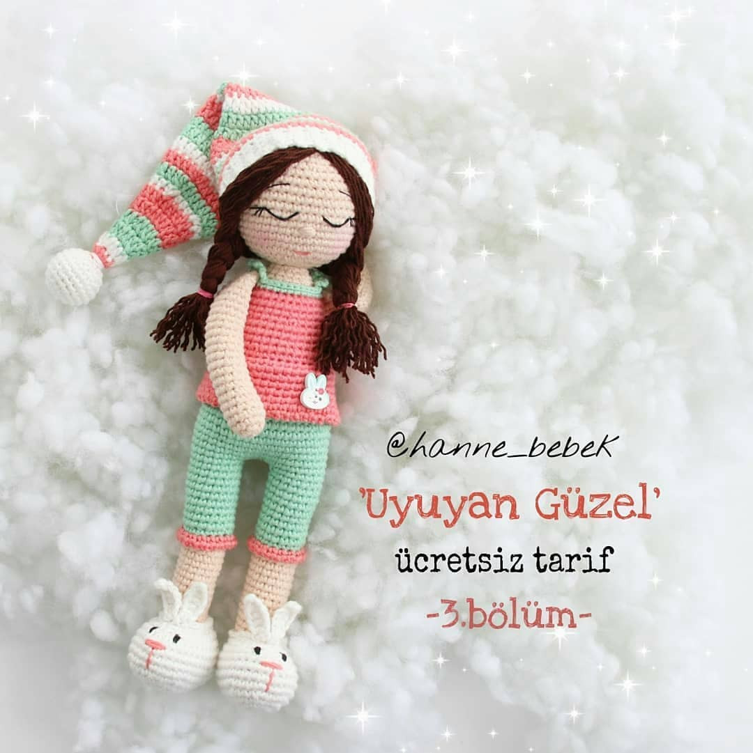 Uyuyan Güzel Bebek Örgü Şeması