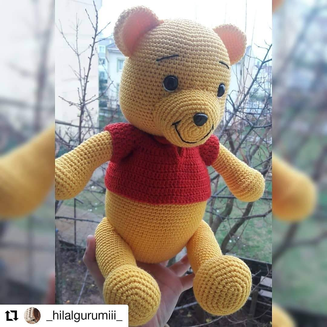 Winnie the Pooh Amigurumi Şeması