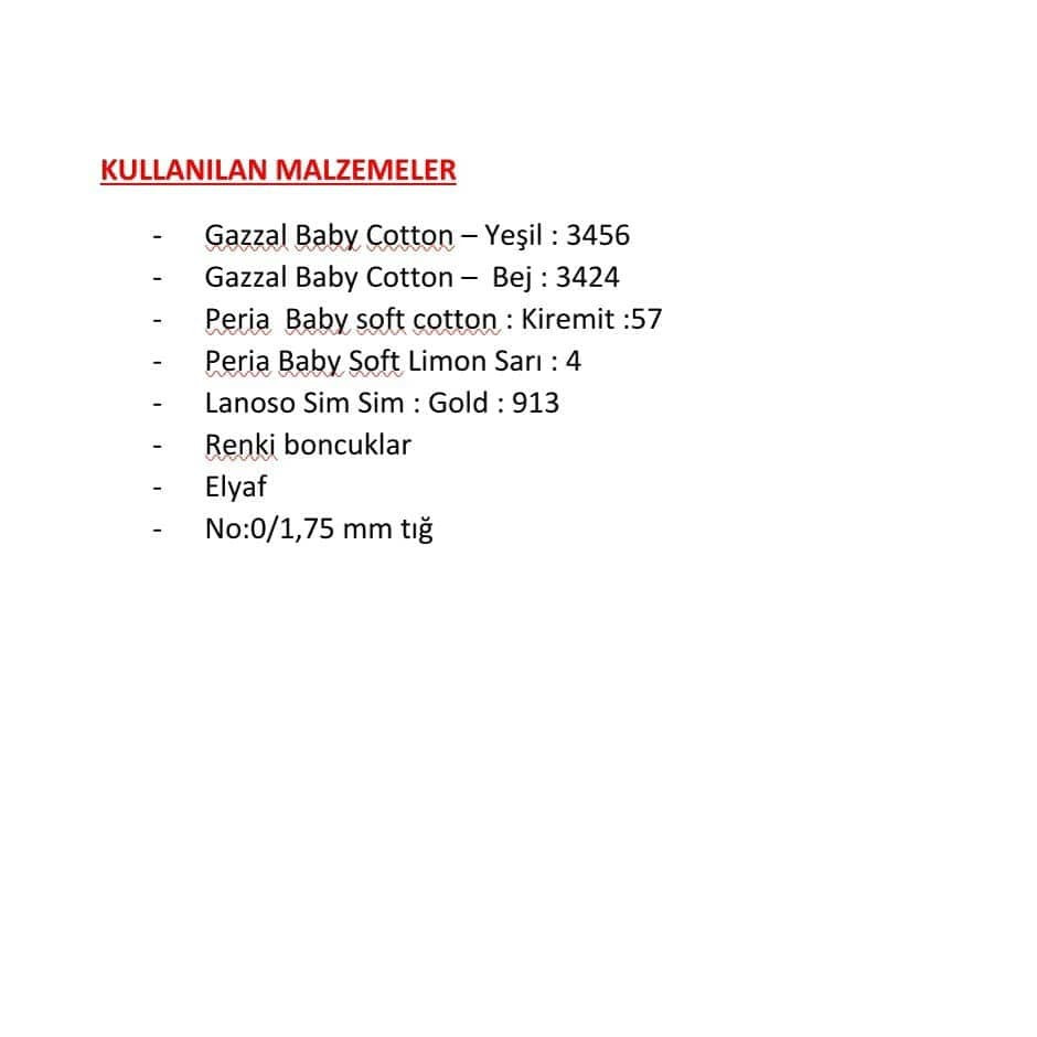 Yılbaşı Ağacı Amigurumi Şeması
