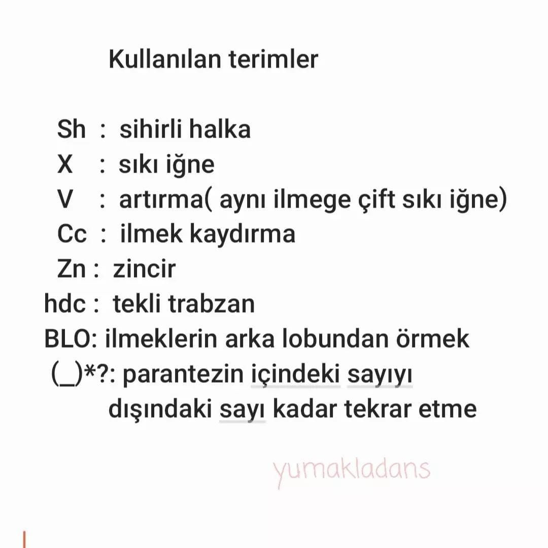 Yumakdan Sevimli Papatya Anahtarlık Tarifi