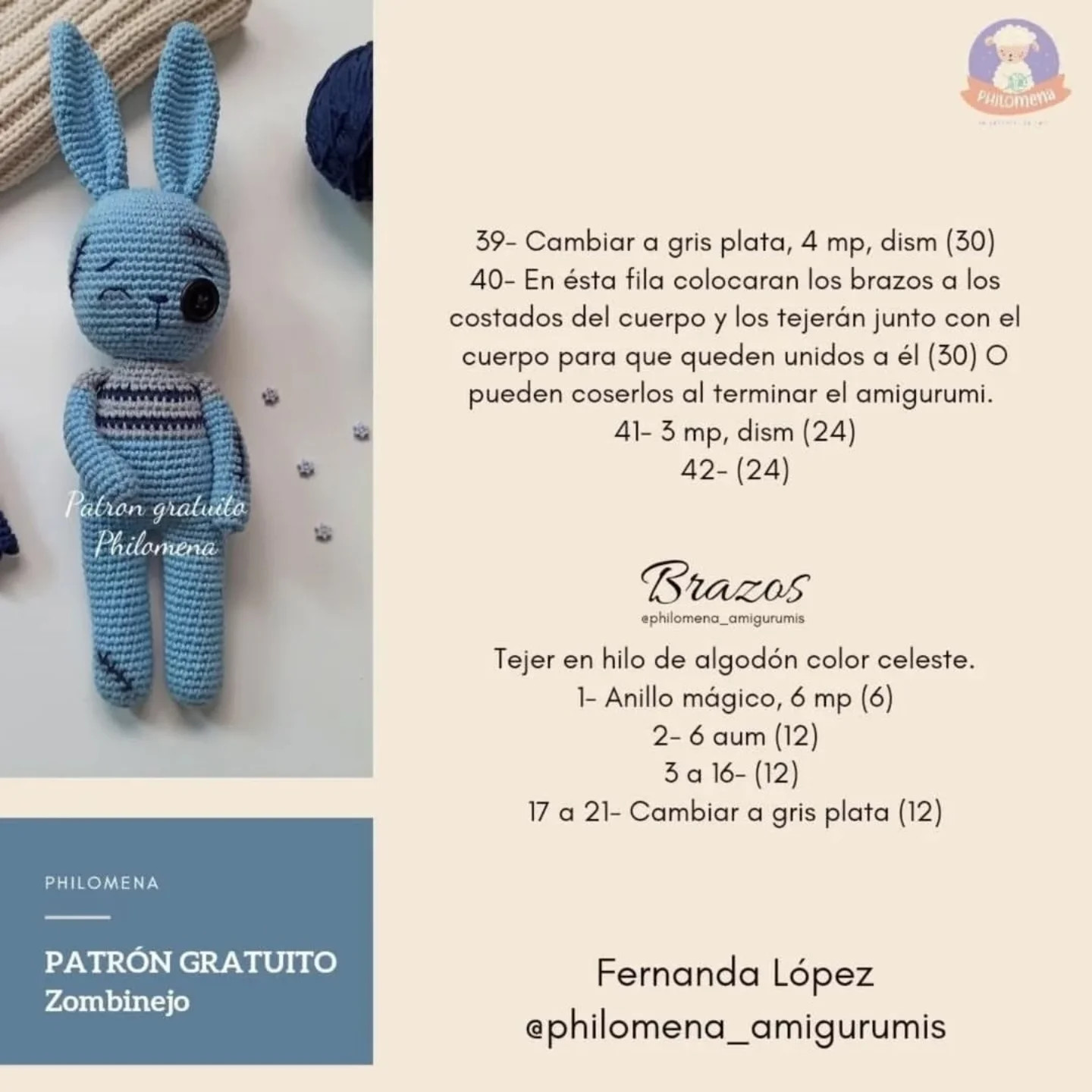 Zombinejo: Patrón de Crochet Gratis