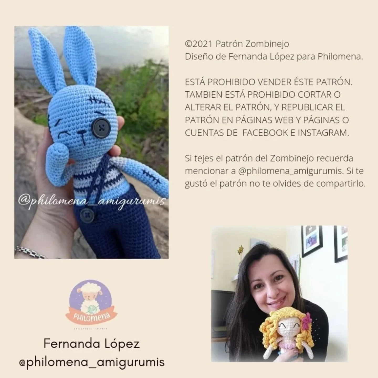 Zombinejo: Patrón de Crochet Gratis