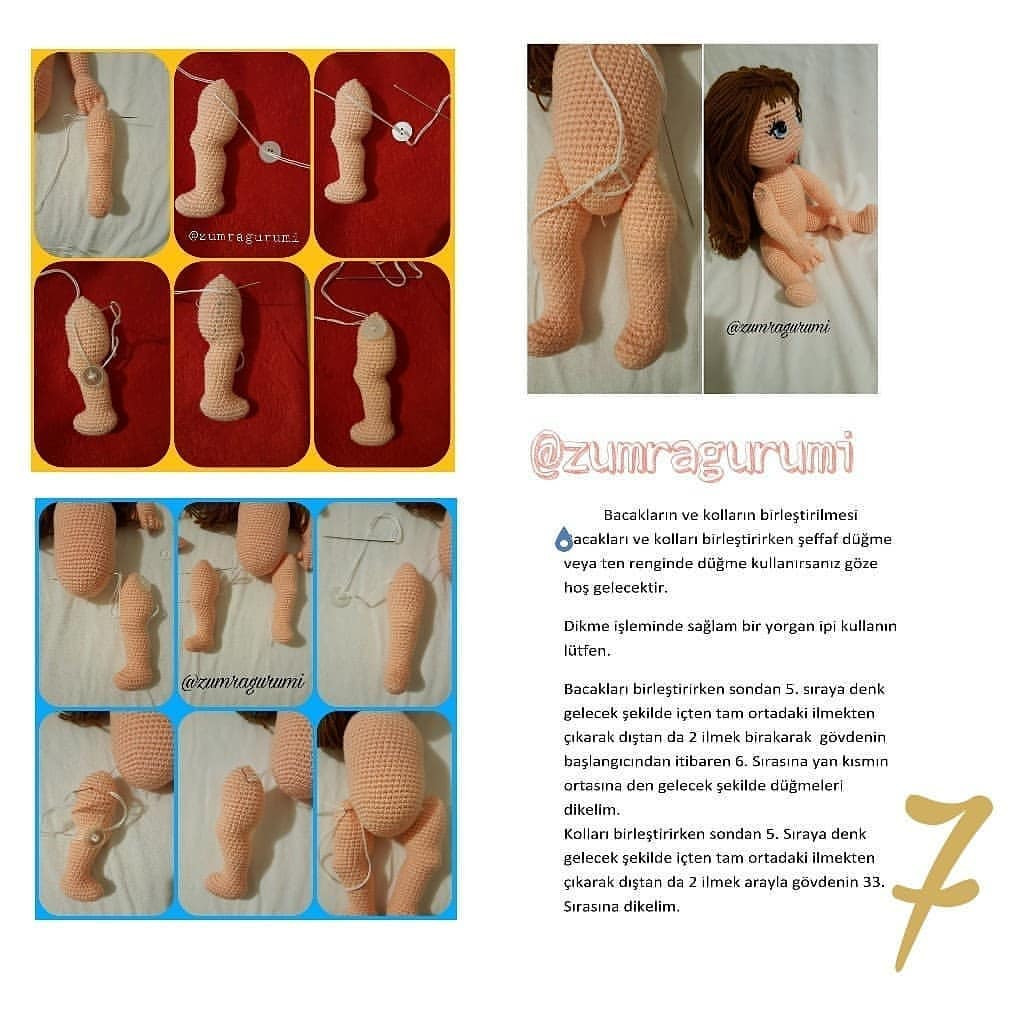 Zümra Bebek Örgü Şeması 1