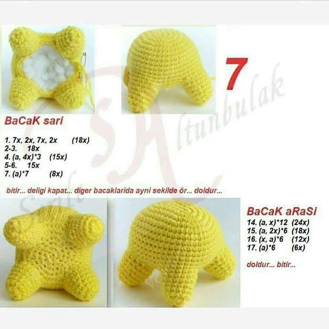 Zürafa Amigurumi Şeması Çok tatlı muhakkak ören olur😊