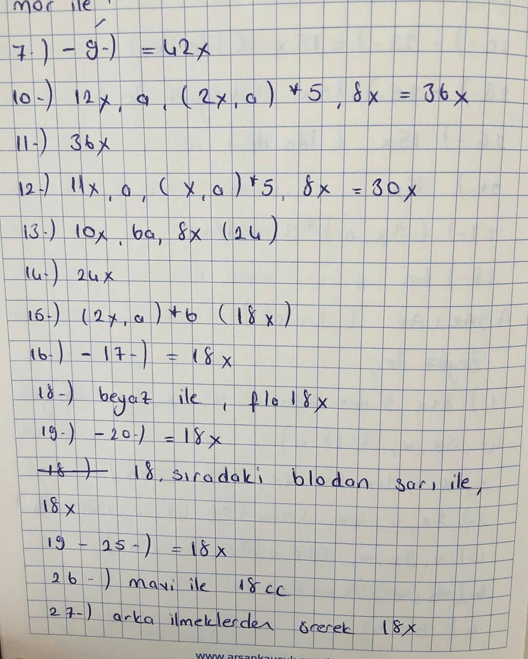 Zürafa Amigurumi Şeması Merhaba 👋