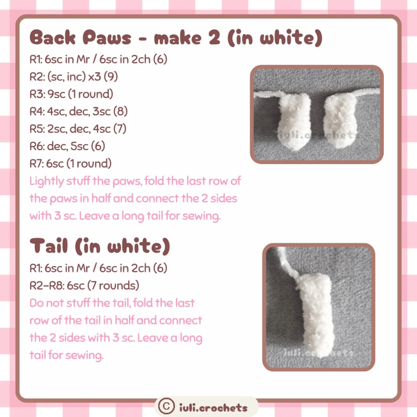2-in-1 Crochet Pattern: Cute Cat Keychain Design