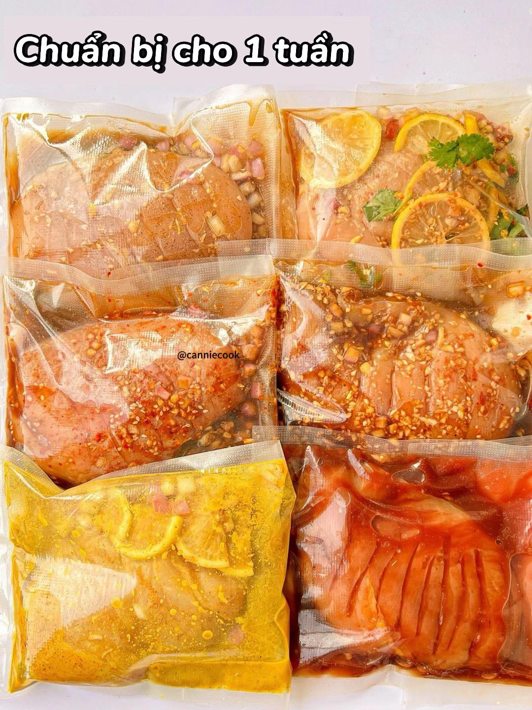 6  công thức ướp gà