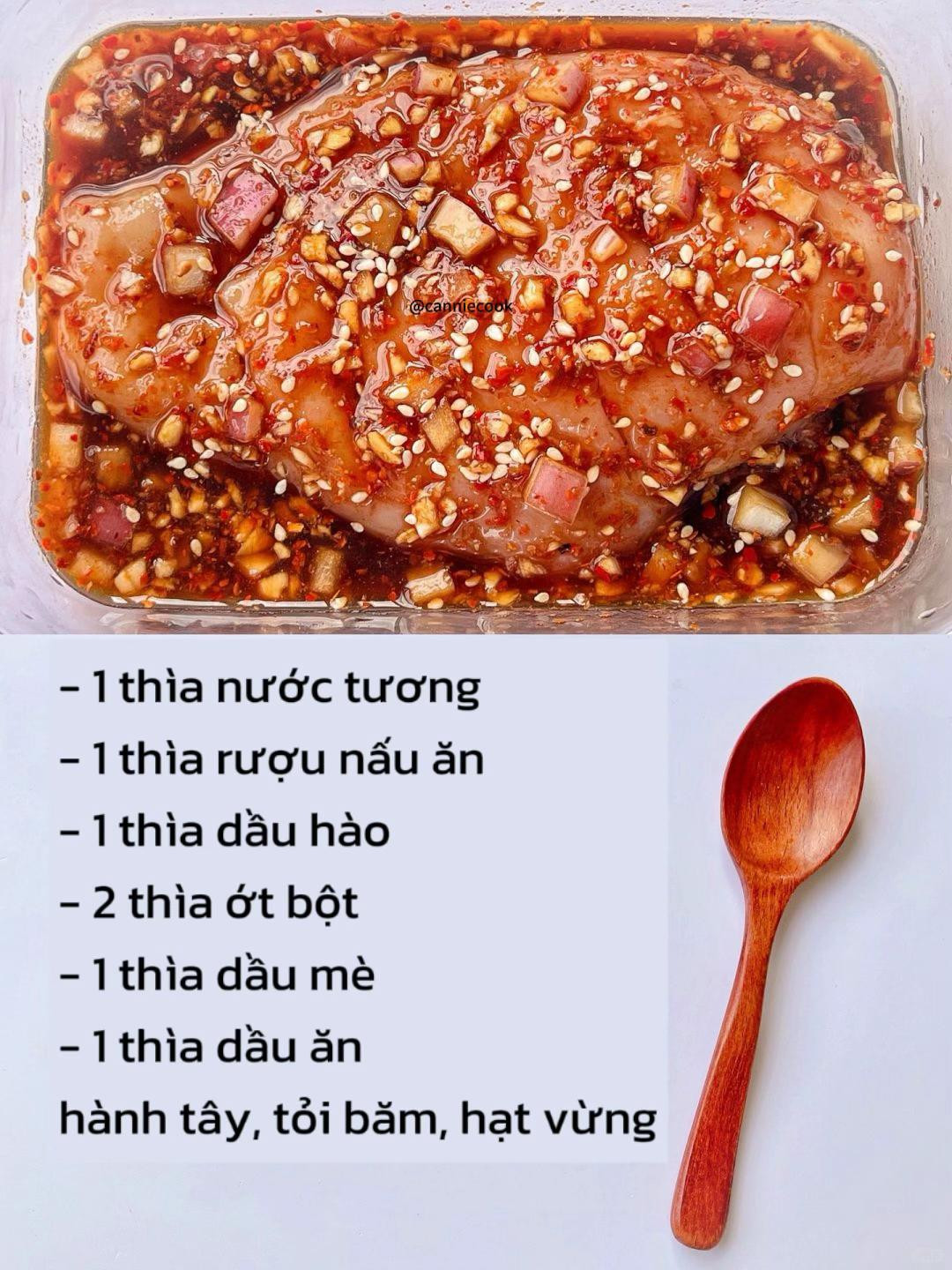 6  công thức ướp gà