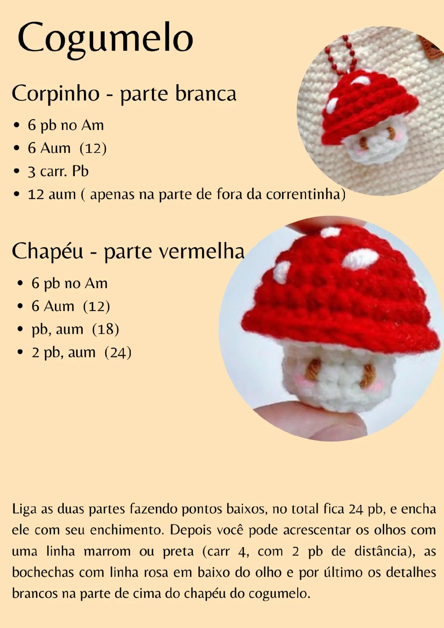 6 Receitas Criativas para Amigurumis Pequenos e Encantadores
