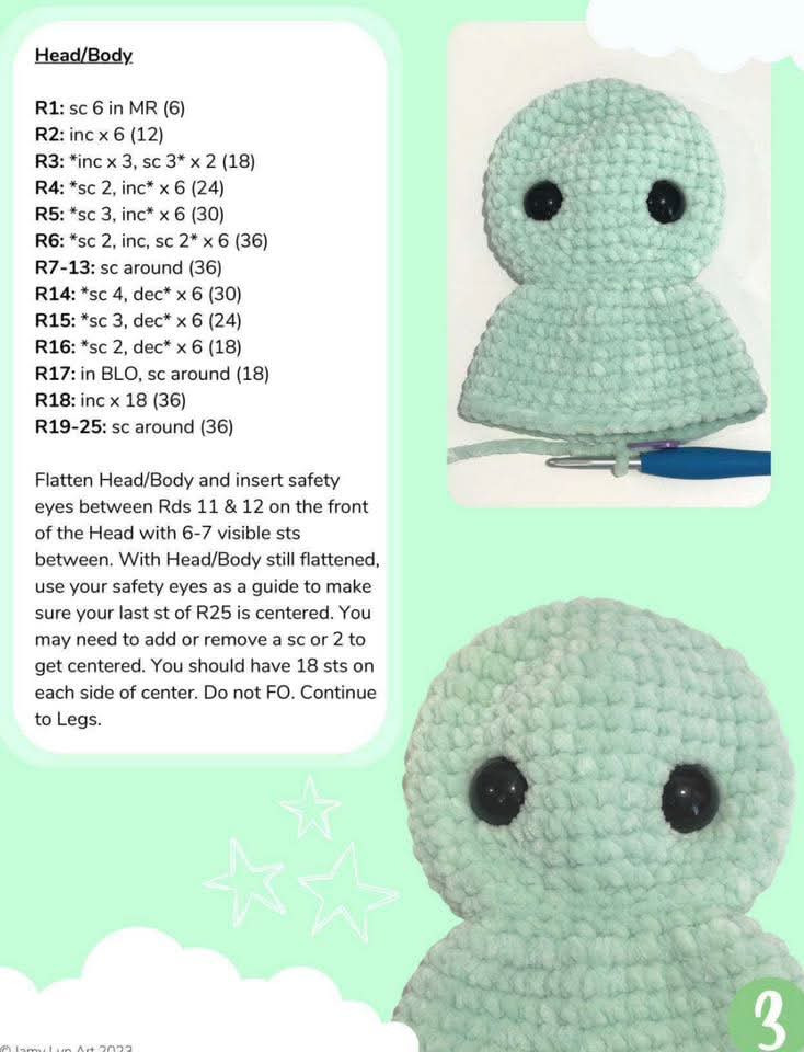 "Adorable Baby Alien Crochet Pattern for Beginners"