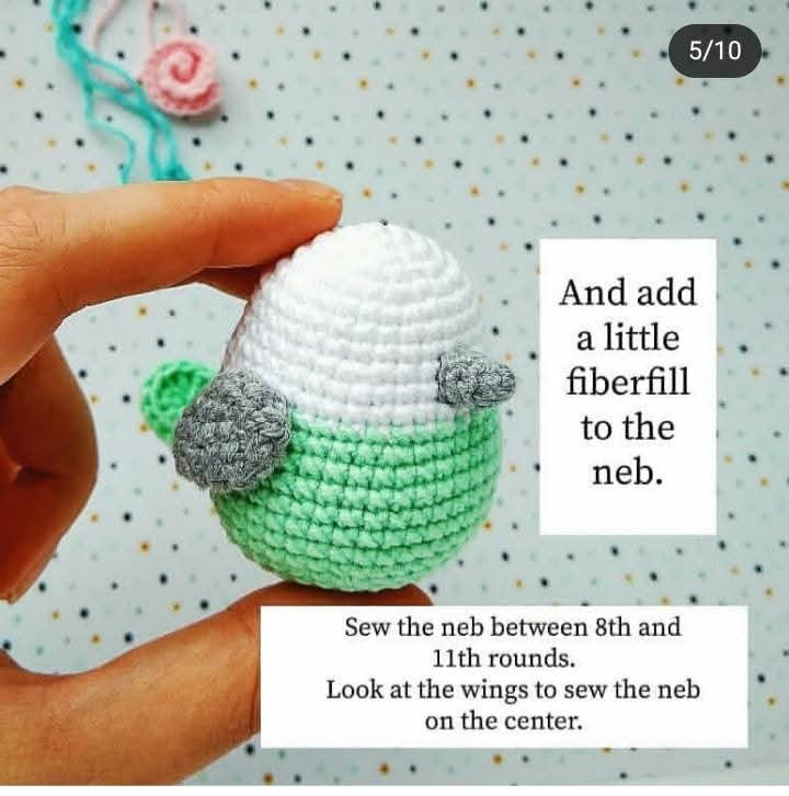 Adorable Crochet Bird Pattern: Free Tutorial Part 1