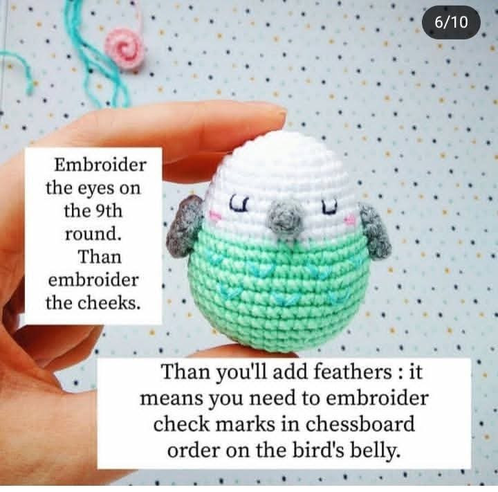 Adorable Crochet Bird Pattern: Free Tutorial Part 1