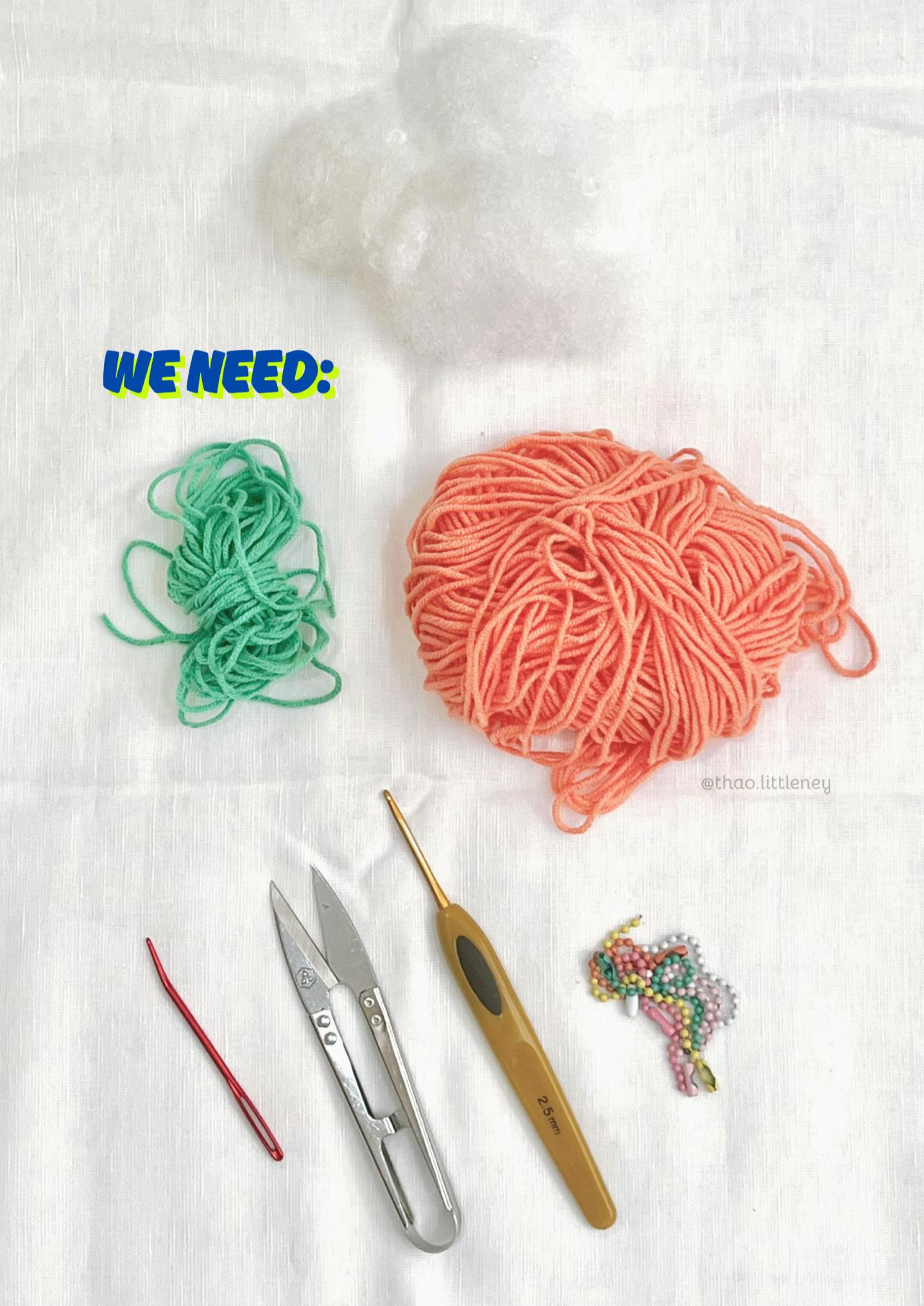 Adorable Crochet Carrot Keychain Pattern for Beginners