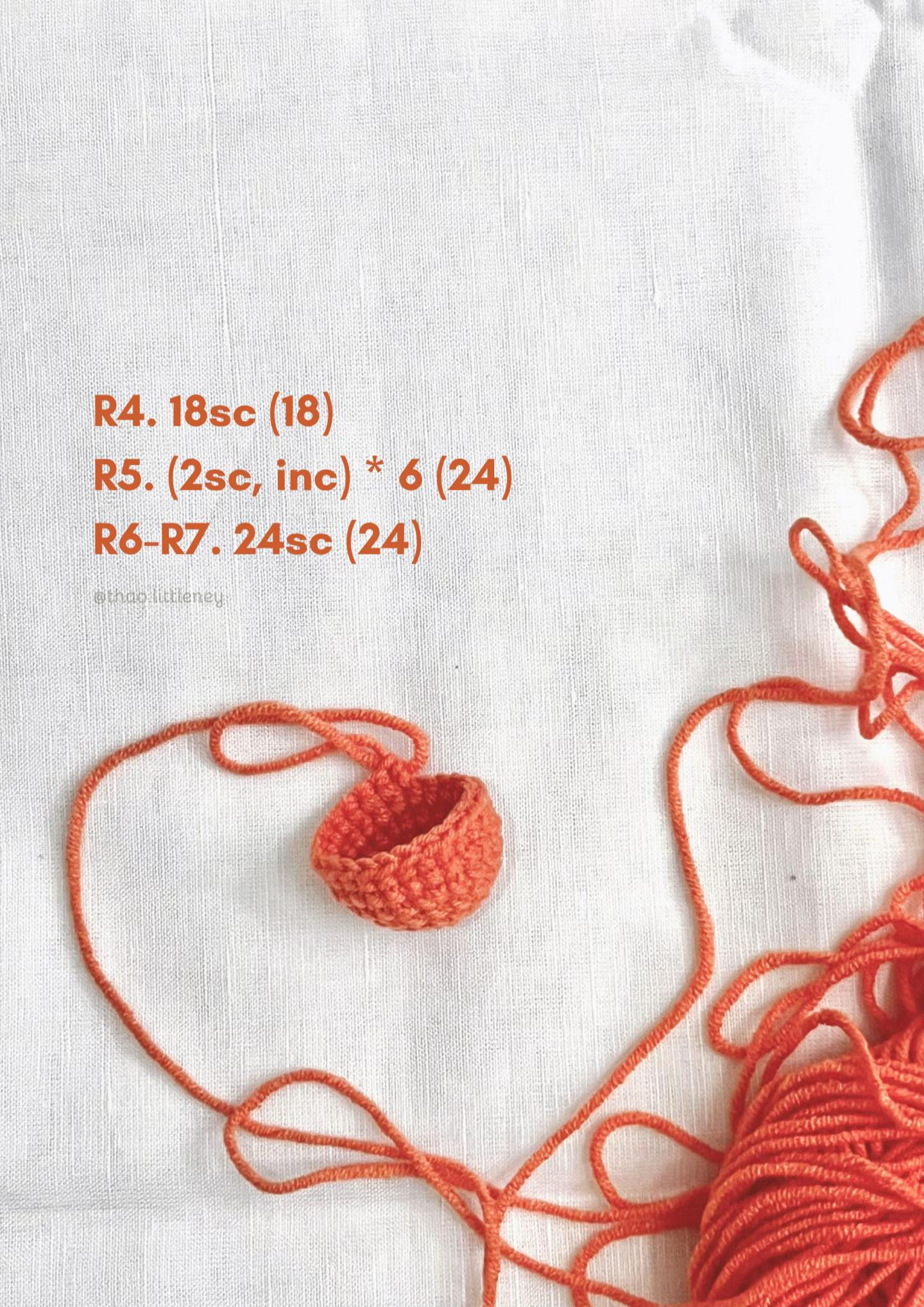 Adorable Crochet Carrot Keychain Pattern for Beginners