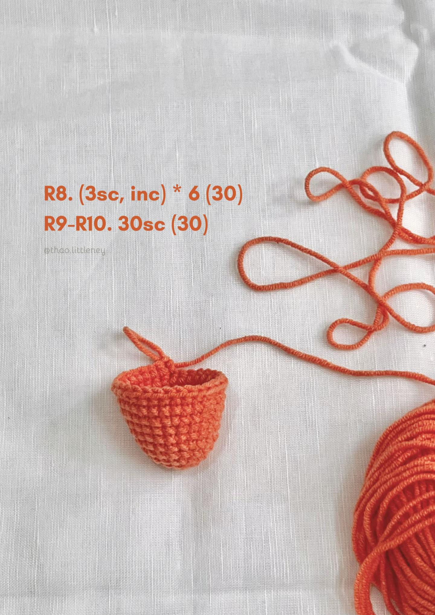 Adorable Crochet Carrot Keychain Pattern for Beginners
