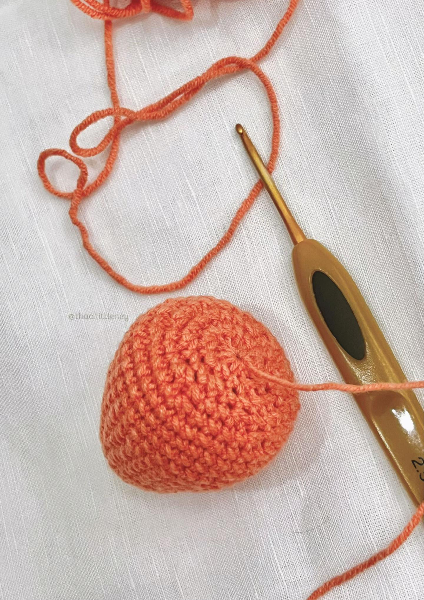 Adorable Crochet Carrot Keychain Pattern for Beginners