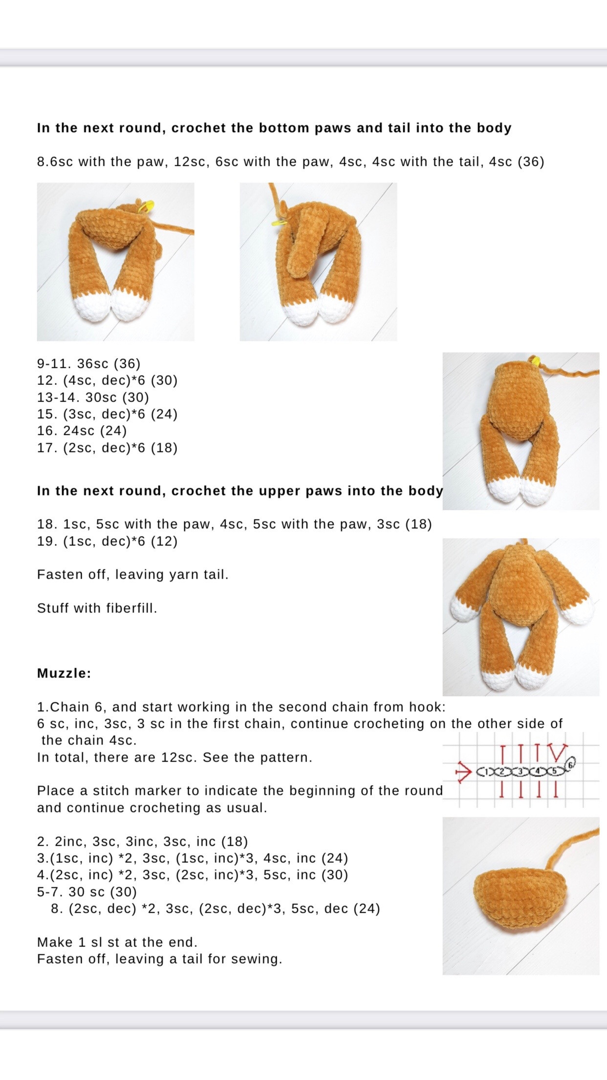 Adorable Crochet Dog Pattern for Cuddly Companions