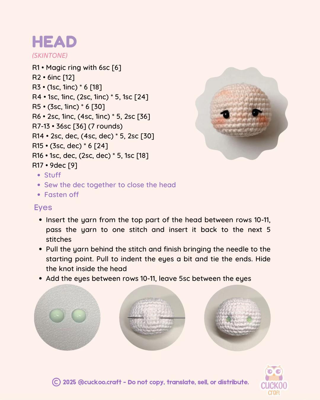 "Adorable Crochet Dolls: Rumi, Zoey, and Mira Pattern"