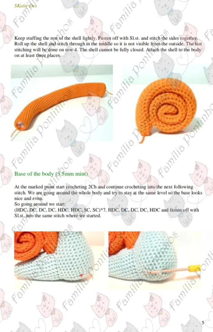 Adorable Crochet Snail Patterns for Creative Crafting