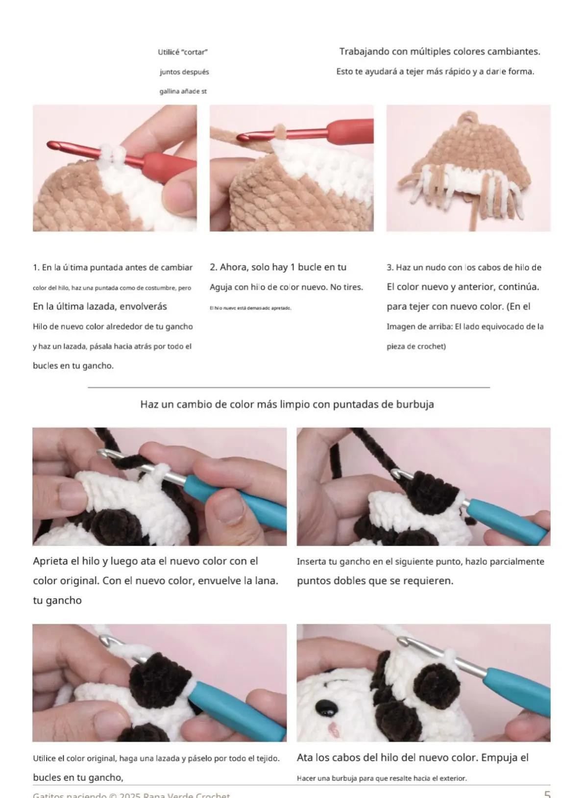 Adorables gatitos de ganchillo: patrones para tejer miniaturas tiernas