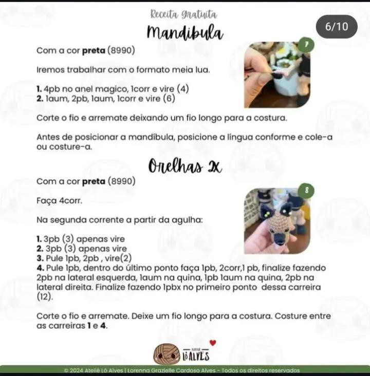 Amigurumi de Cachorro com Receita Grátis para Fazer em Casa