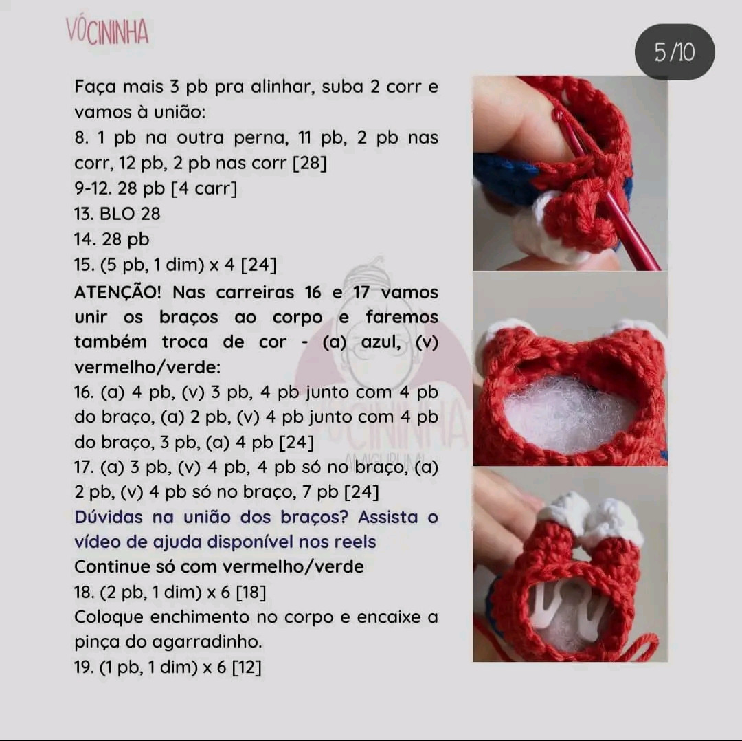 Amigurumi de Super Mario e Luigi: Gráficos de Crochê Criativos