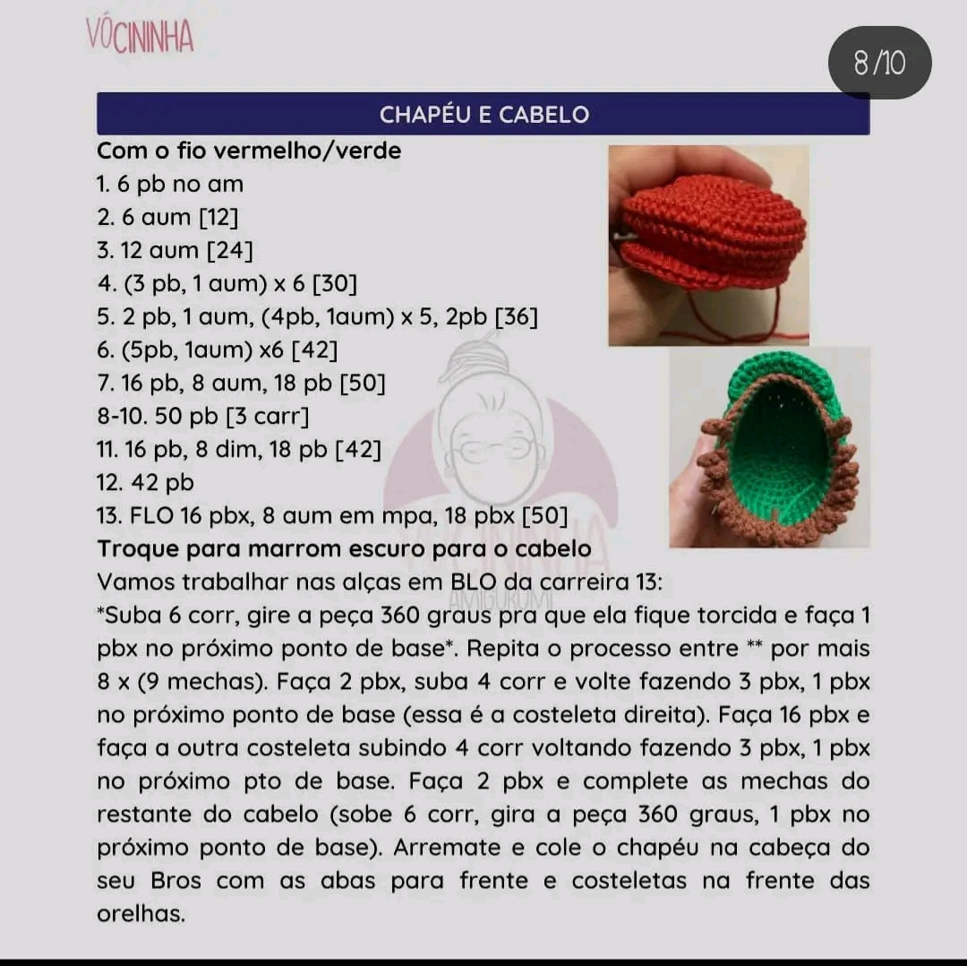 Amigurumi de Super Mario e Luigi: Gráficos de Crochê Criativos