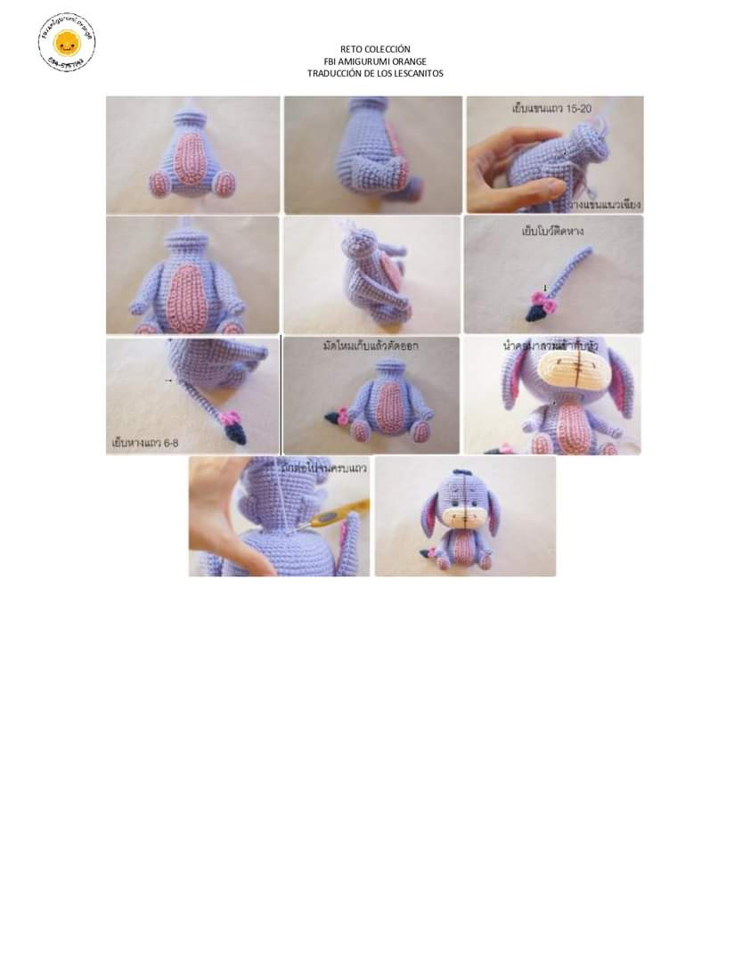 Amigurumi de Winnie the Pooh y sus amigos: patrón de crochet detallado