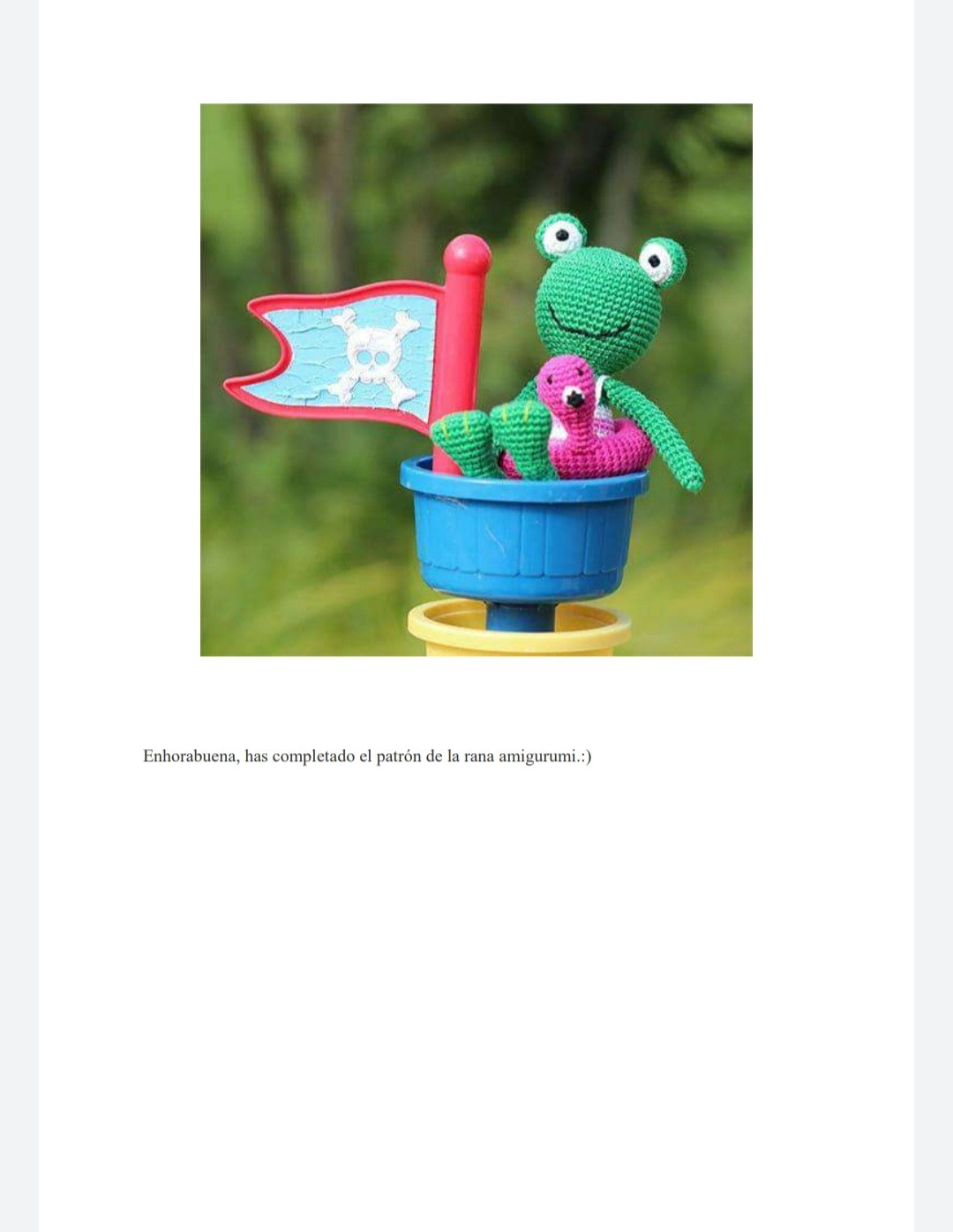 Amigurumi Rana Encantadora: Patrón Gratis para Tejer en Casa