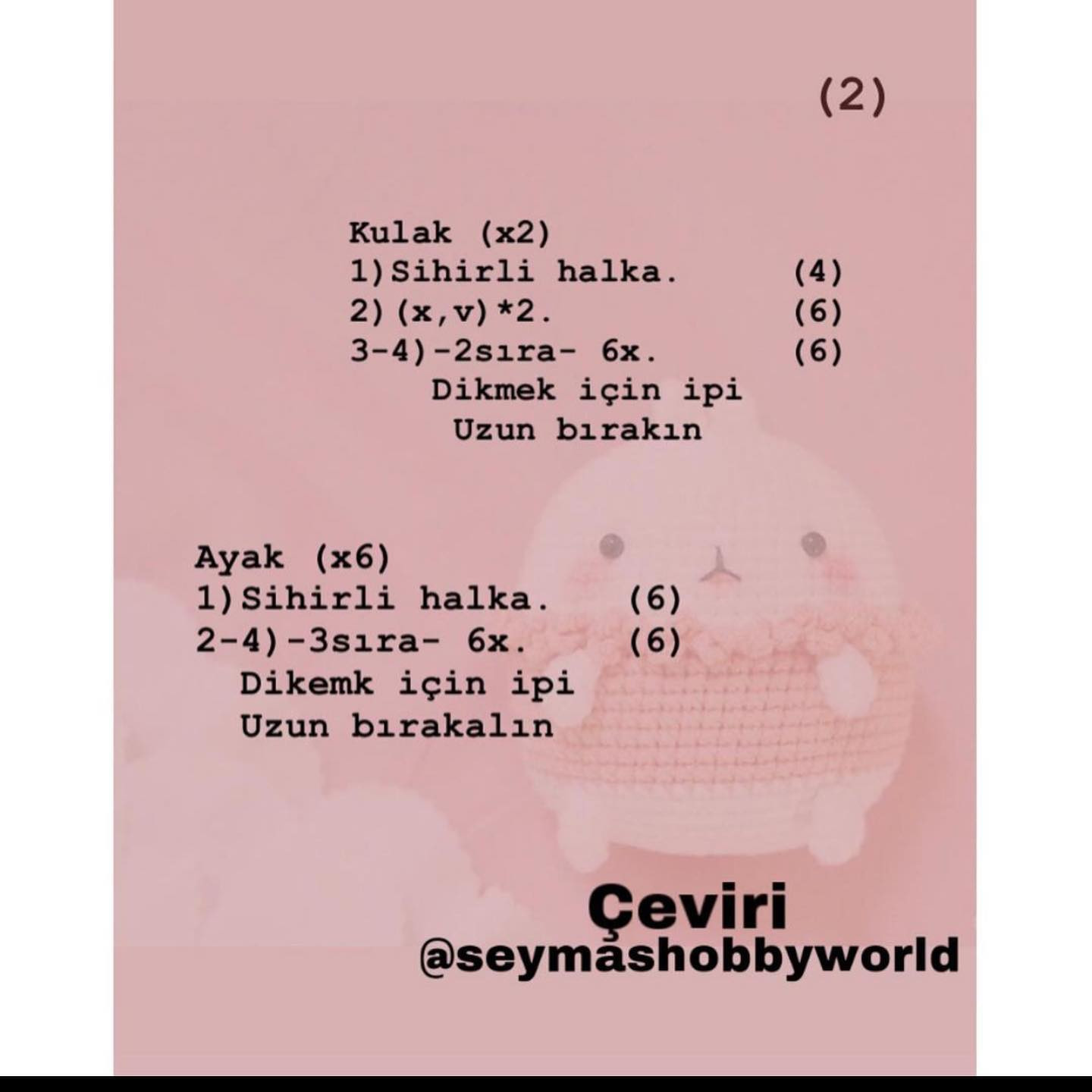 Amigurumi Tavşan: Sevimli ve Kolay Örgü Oyuncak Tarifi