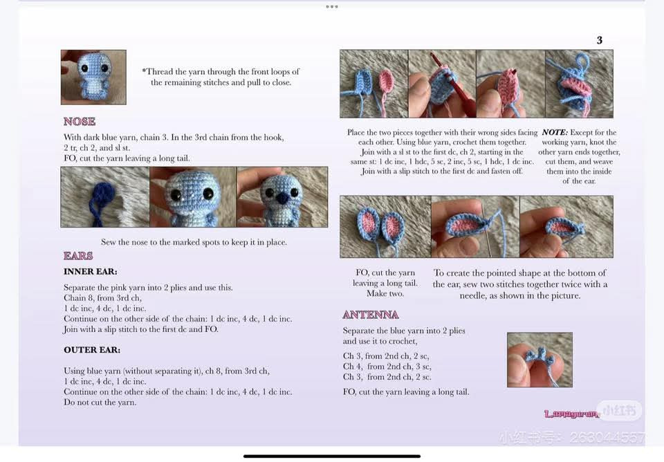 Angel and Stitch Crochet Pattern: A Cute Amigurumi Guide
