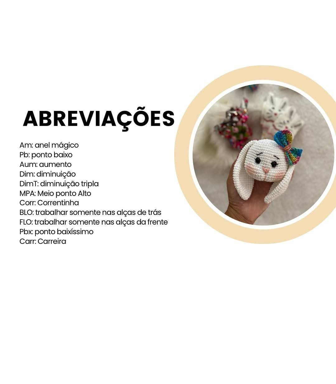 Bichinho de Crochê Adorável com Instruções Detalhadas