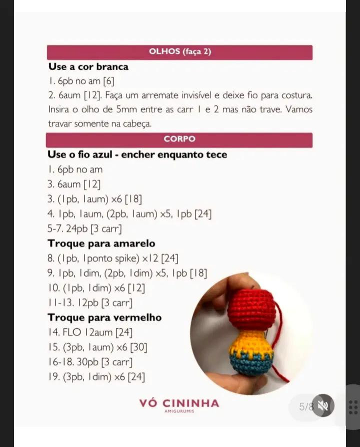 Bichinhos de Crochê: Criação de Personagens Amigurumi Coloridos e Divertidos