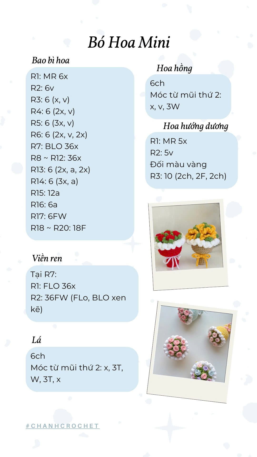 bó hoa mini